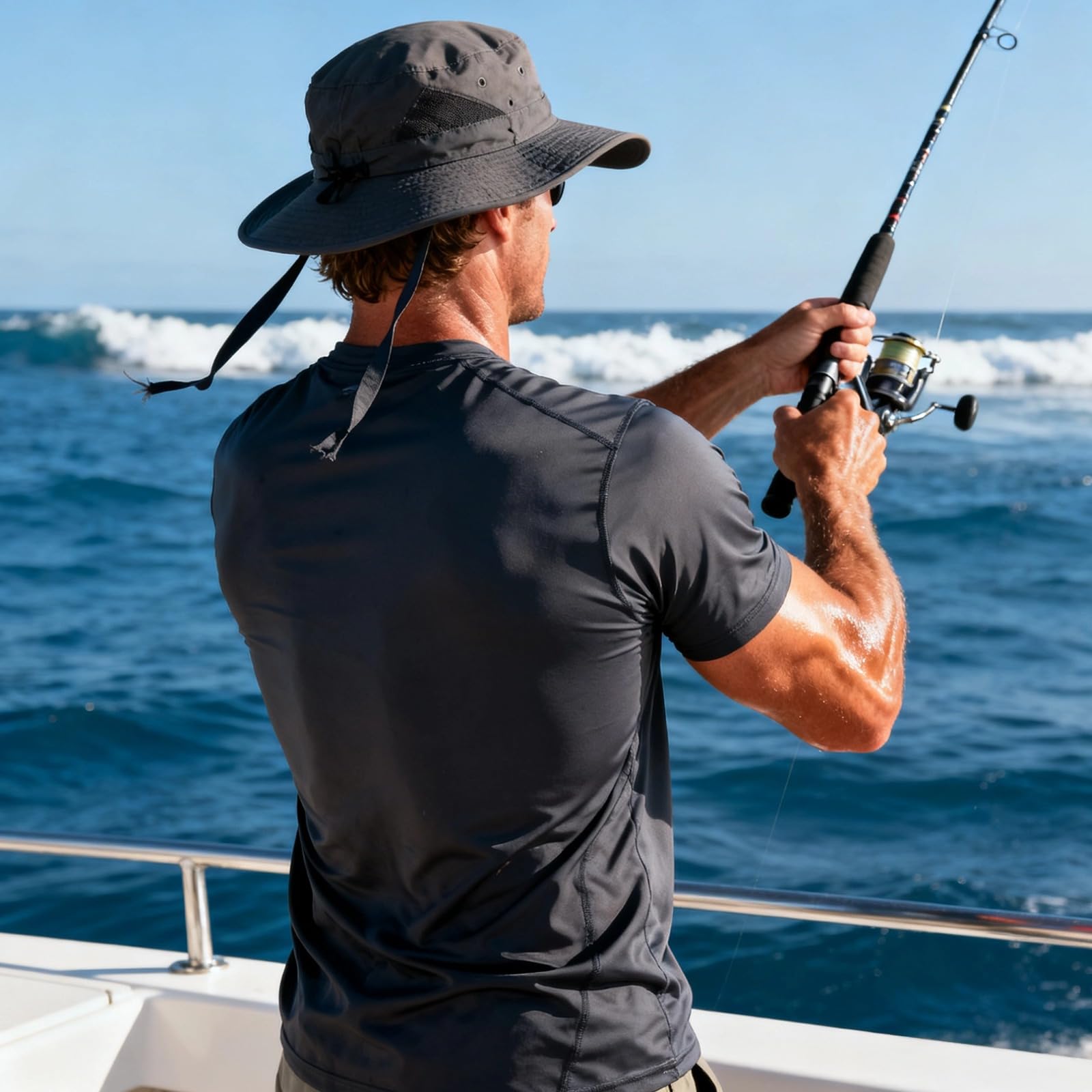 Leurre de 15 cm pour thon d'eau salée GT Popper Head Streamlined, Topwater pour thon, marlin, GT, Kingfish, Barramundi