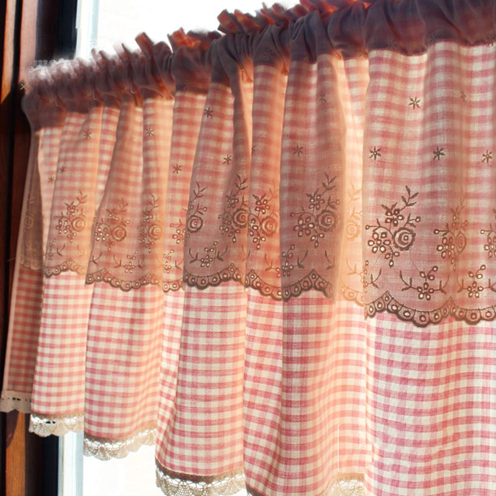 Cortina de tela rUrEu pequeña de 150x35 cm ideal como protector de polvo en muebles