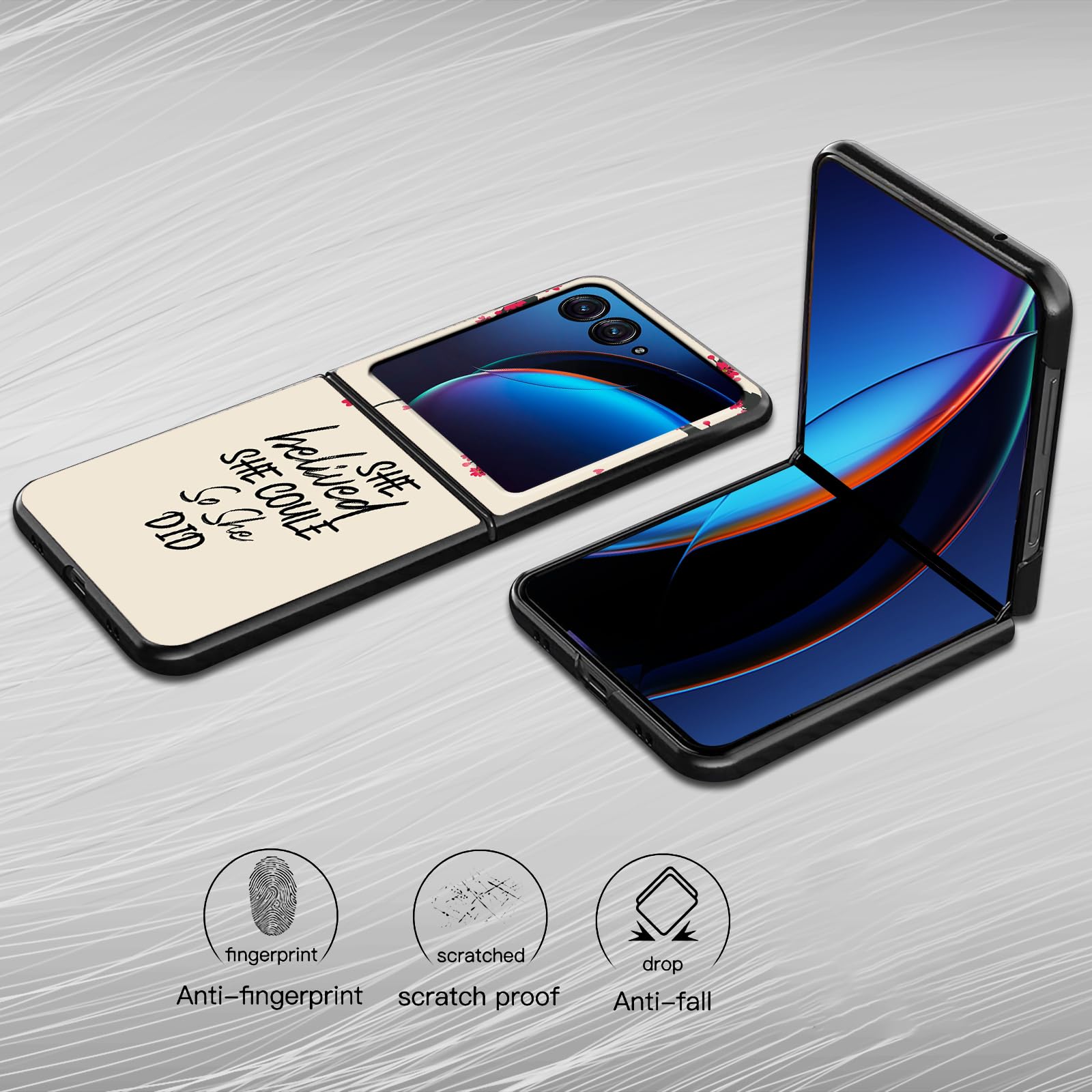 Amazon.com: Bible Cherry Blossom for Motorola Razr Plus 2023 Flip