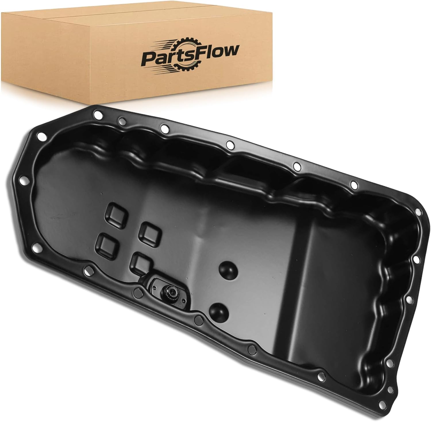 265-846 Transmission Oil Pan with Drain Plug Compatible with Nissan Juke 2011-2014 1.6L Rogue 2008-2013 Rogue Select 2014-2015 X-Trail 2008-2014 2.5L Replaces 313901XF01