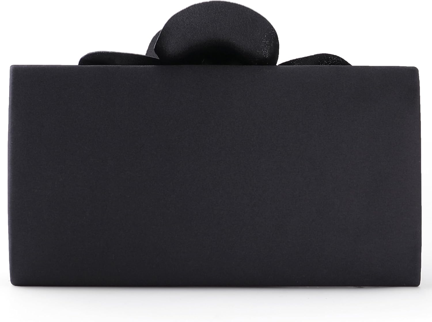 Coucoland Clutch Purses for Women, 3D Flower Flap Evening Bag Formal Vintage Satin Handbags for Bridal Wedding Party Daily
