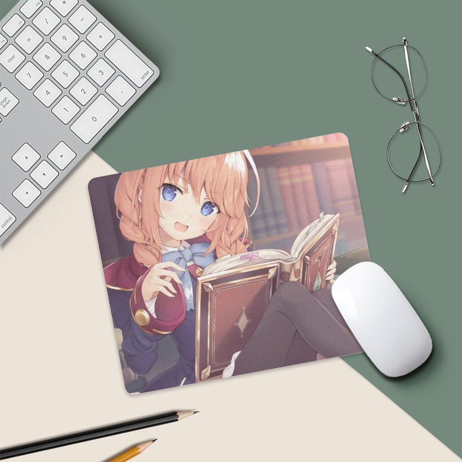 Amazon.co.jp: マウスパッド スクエア ユニ プリコネ マウス対応 18