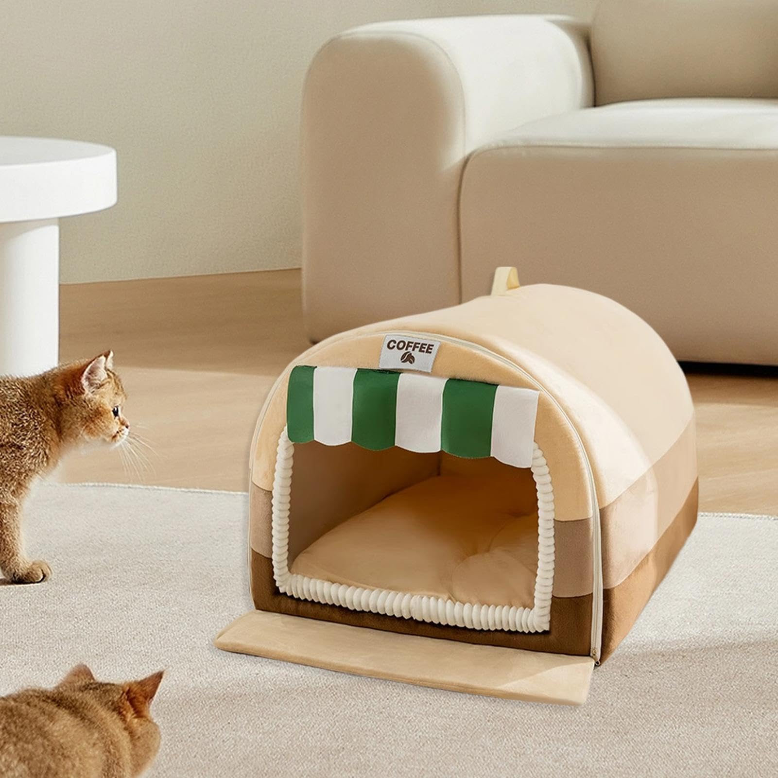Cuccia per cani | antiscivolo per cuccioli di animali domestici – Forniture per animali domestici, letto lavabile per soggiorno, camera da letto, stanza specifica per animali domestici | Forniture per animali domestici, lavabile per soggiorno, camera da ,
