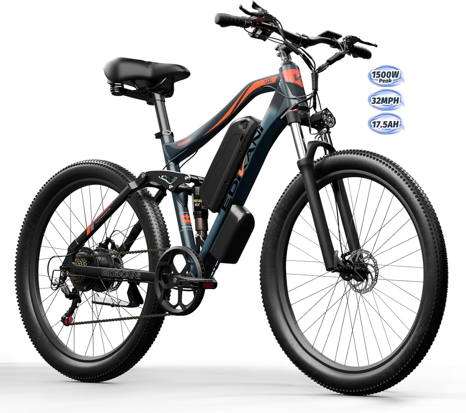 Electrical Bike Peak 1500W 27.5″ Ebike for Adults 840WH As much as 80 Miles 32Mph Electrical Mountain Bicycle E Bike for Commuter