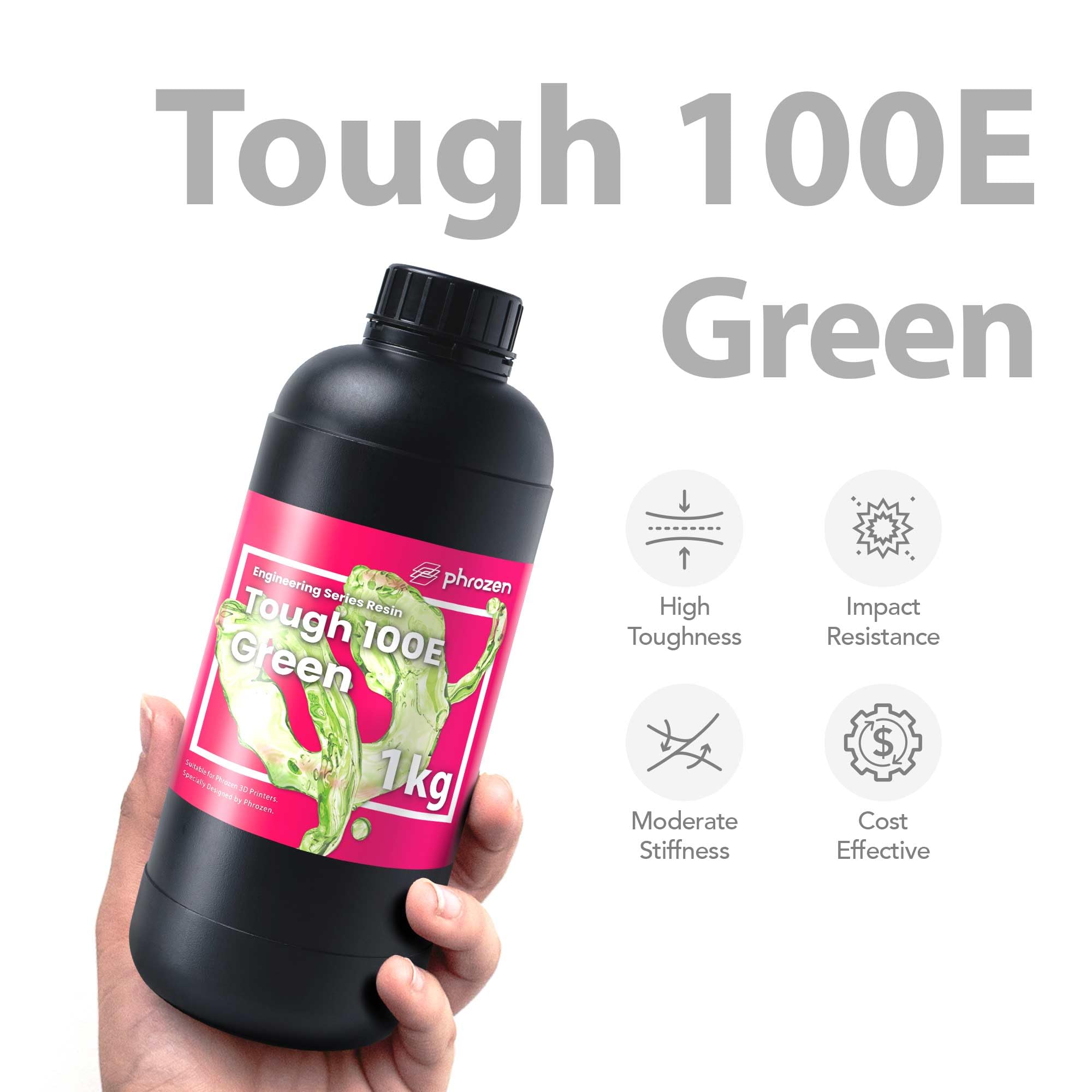 Engineering Series Resin – Tough 100E, Green