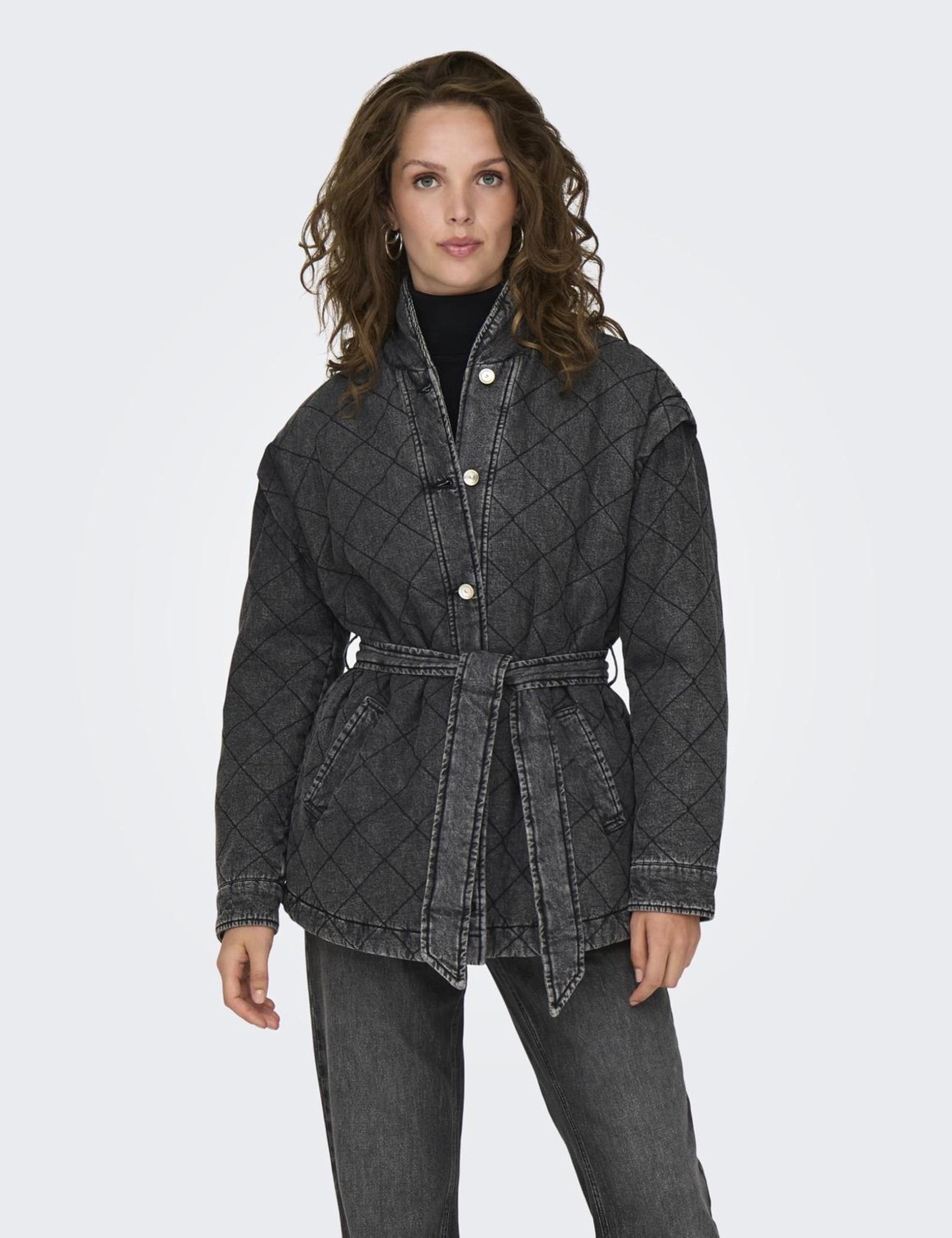 ONLY Onlfrances Ls Quilt Dnm - Giacca Gua Giacca Donna (Pacco da 1)
