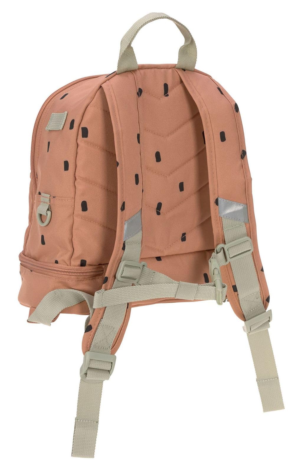 Lässig Sac à dos pour enfants avec sangle de poitrine Sac à dos pour l'école maternelle 27 cm, 6,5 litres, 3 ans/Mini Backpack Happy Prints Caramel