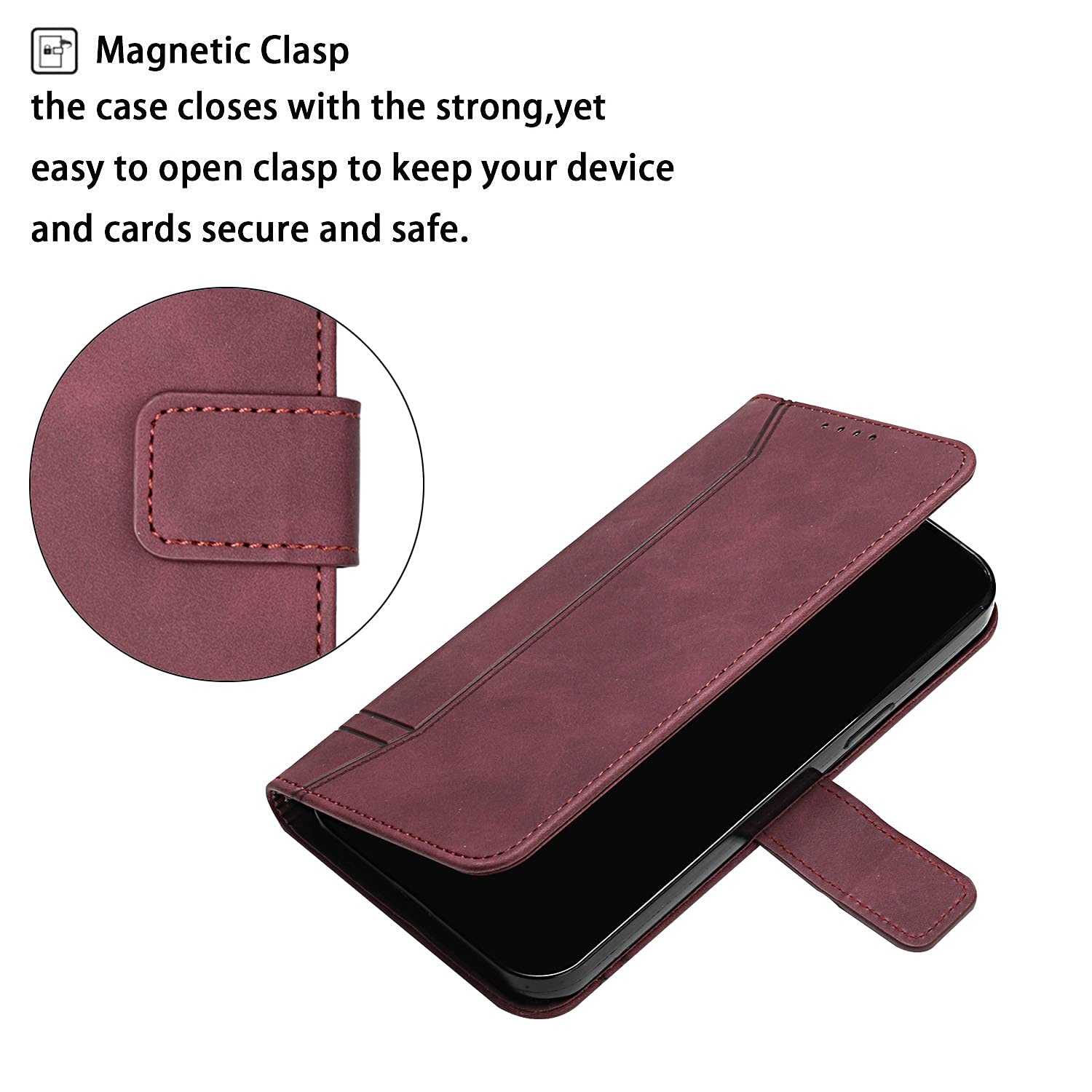 Custodia Con Clip Da Cintura In Similpelle Per Nokia G50 – Fondina Verticale Resistente