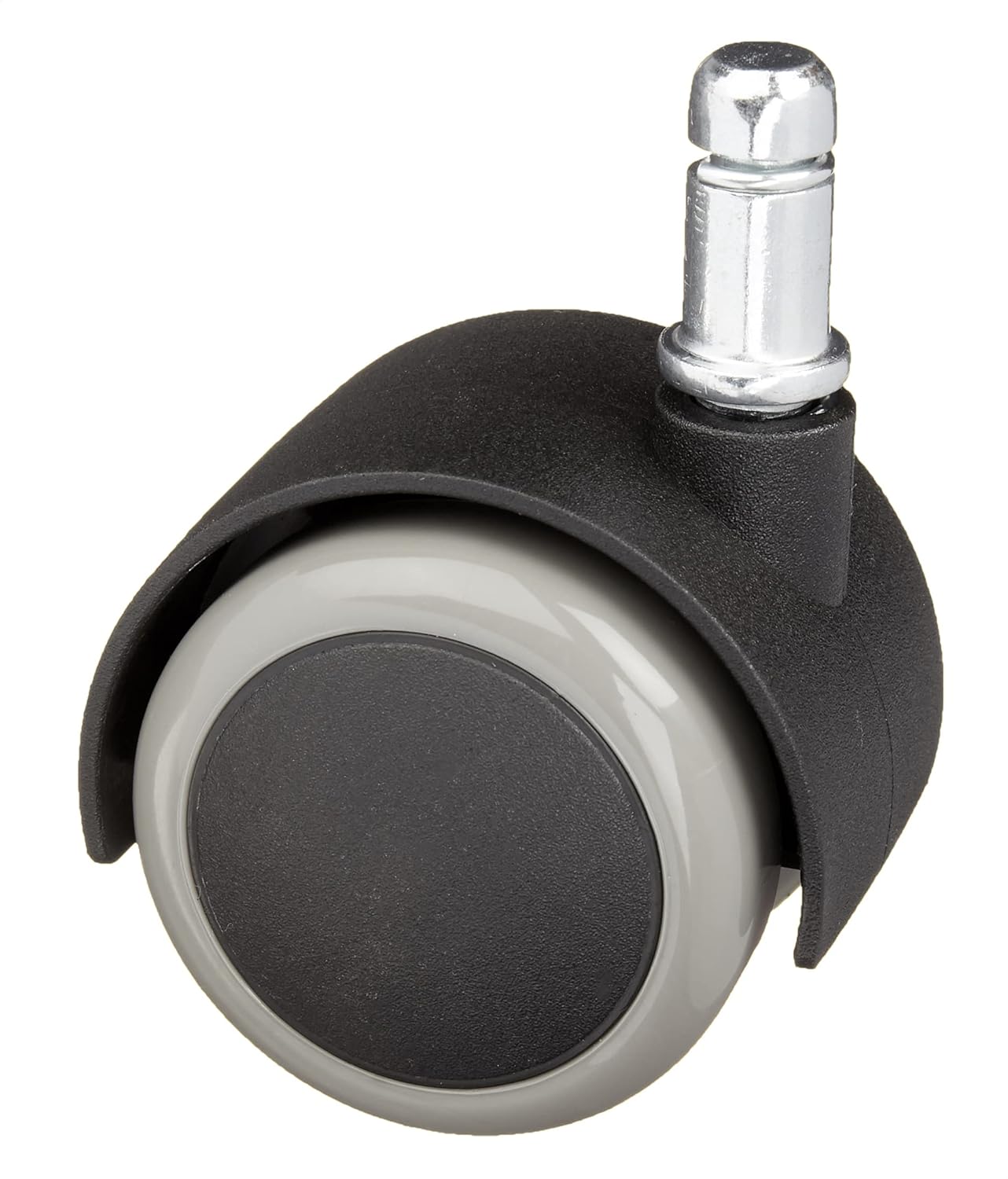 Commercial 5-Inch Stem Swivel PU Caster, Red, 4-Pack: Home Improvement