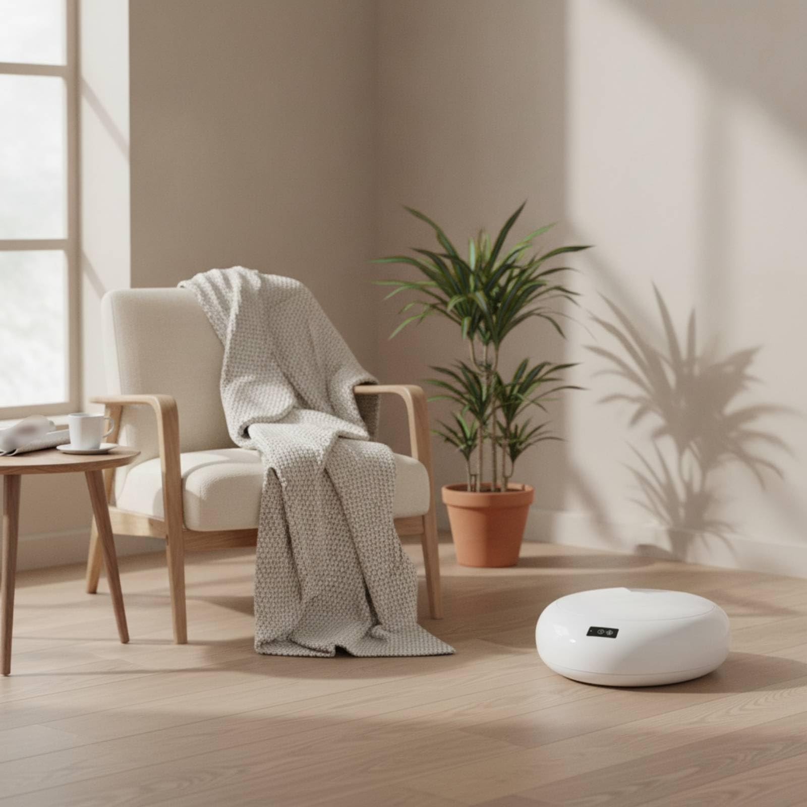Comero Automático mporizado Dispensador Comida Compacto para Perros, Conejos, Inriores