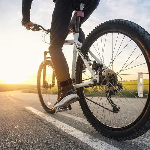 Miniatura 6 de Sumind - 6 piezas para pantalones de ciclismo, banda elástica para bicicleta, cinturón de seguridad para equitación, pesca, tobillera, correa