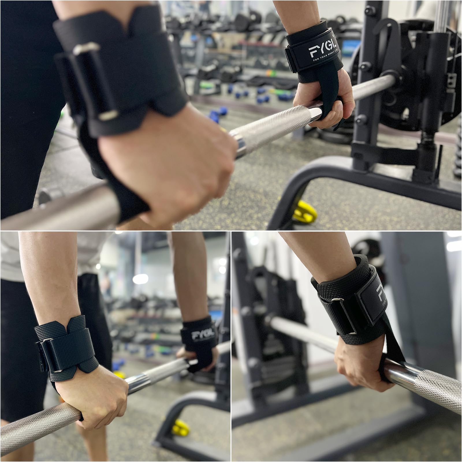 Amazon.co.jp: FYGL リストストラップ ネオプレン パッド入りリスト