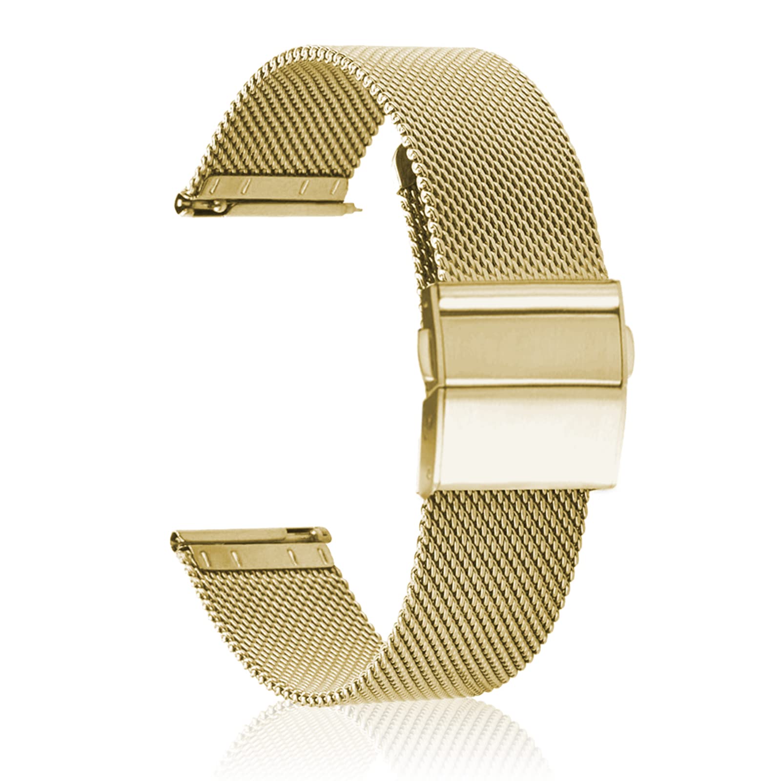 Cinturino Orologio In Acciaio Inossidabile - Maglia Milanese Con Fibbia Magnetica - Uomo/Donna - Foto 12