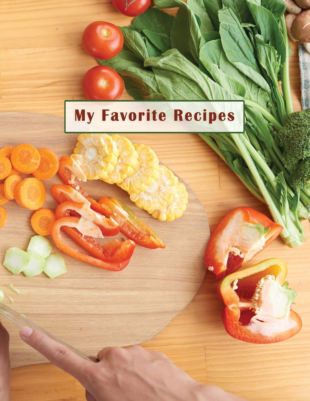 Low Vision Recipe Book My Favorite Recipes Personal Cookbook with