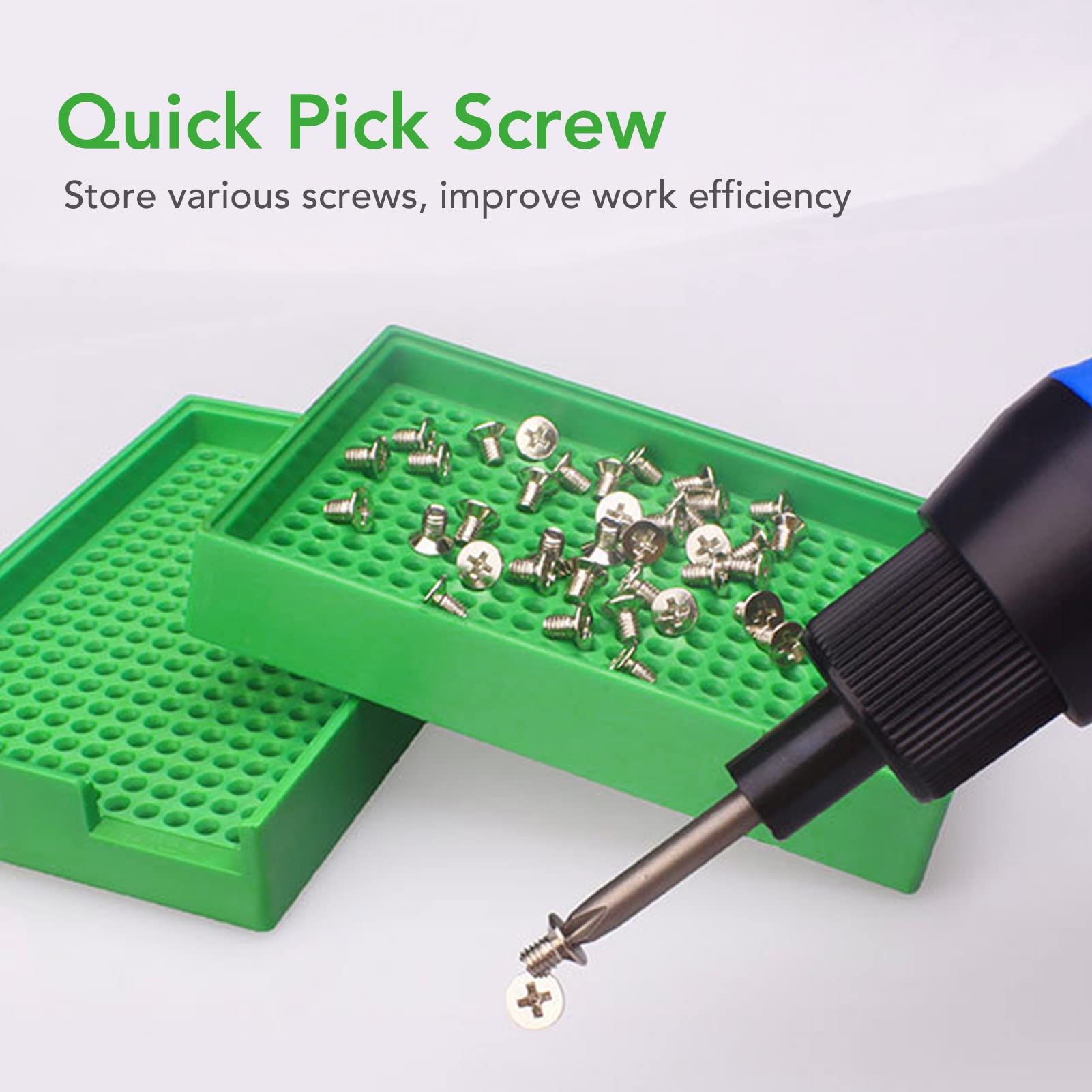 Scatola Per Viti In Plastica ALLIT, L.29 X H.4.6 X P.18.5 Cm | Leroy Merlin - Foto 6