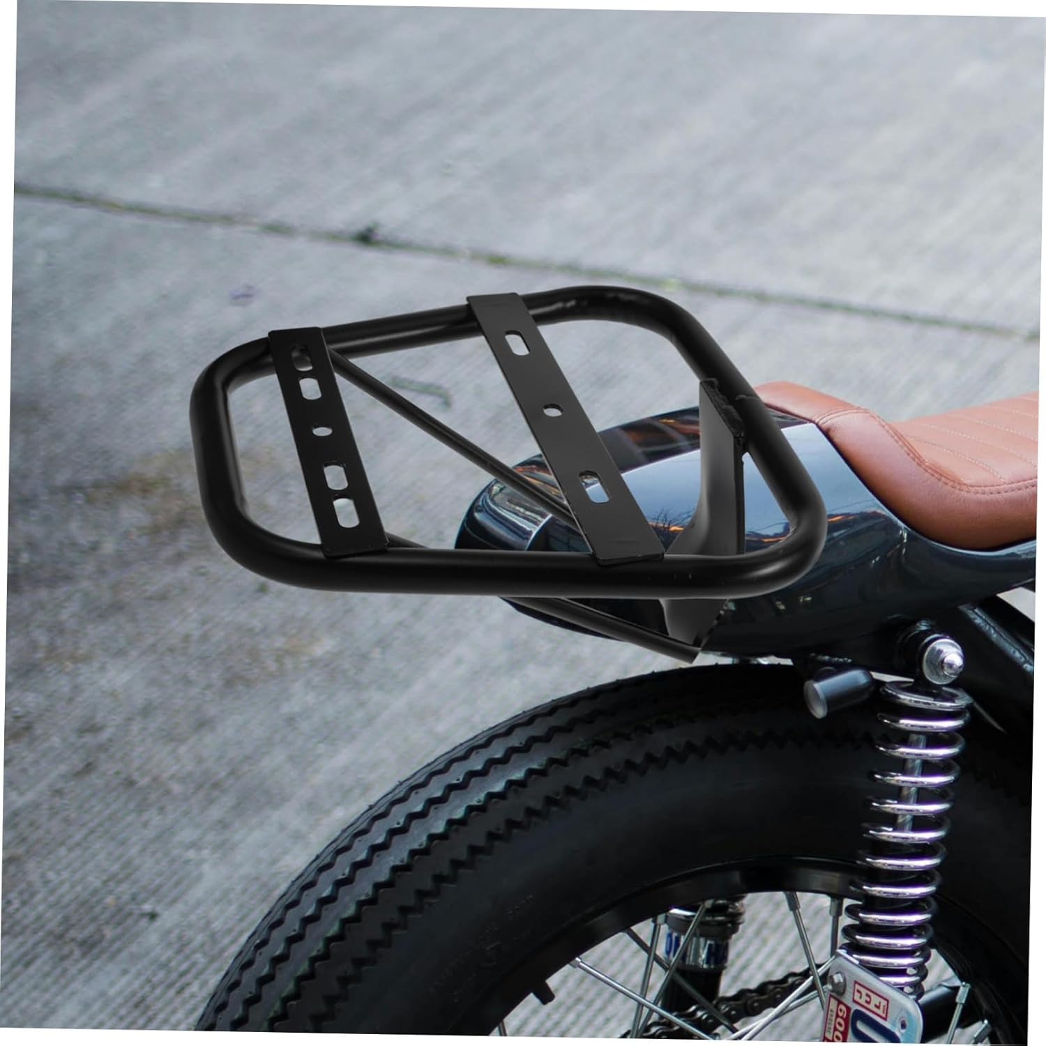 Electric Bike Rear Rack Frame Metal Backseat Storage Box for Electric Bicycles Multipurpose Bike Cargo Carrier Shelf with Spacious Design for Enhanced Storage and Convenience