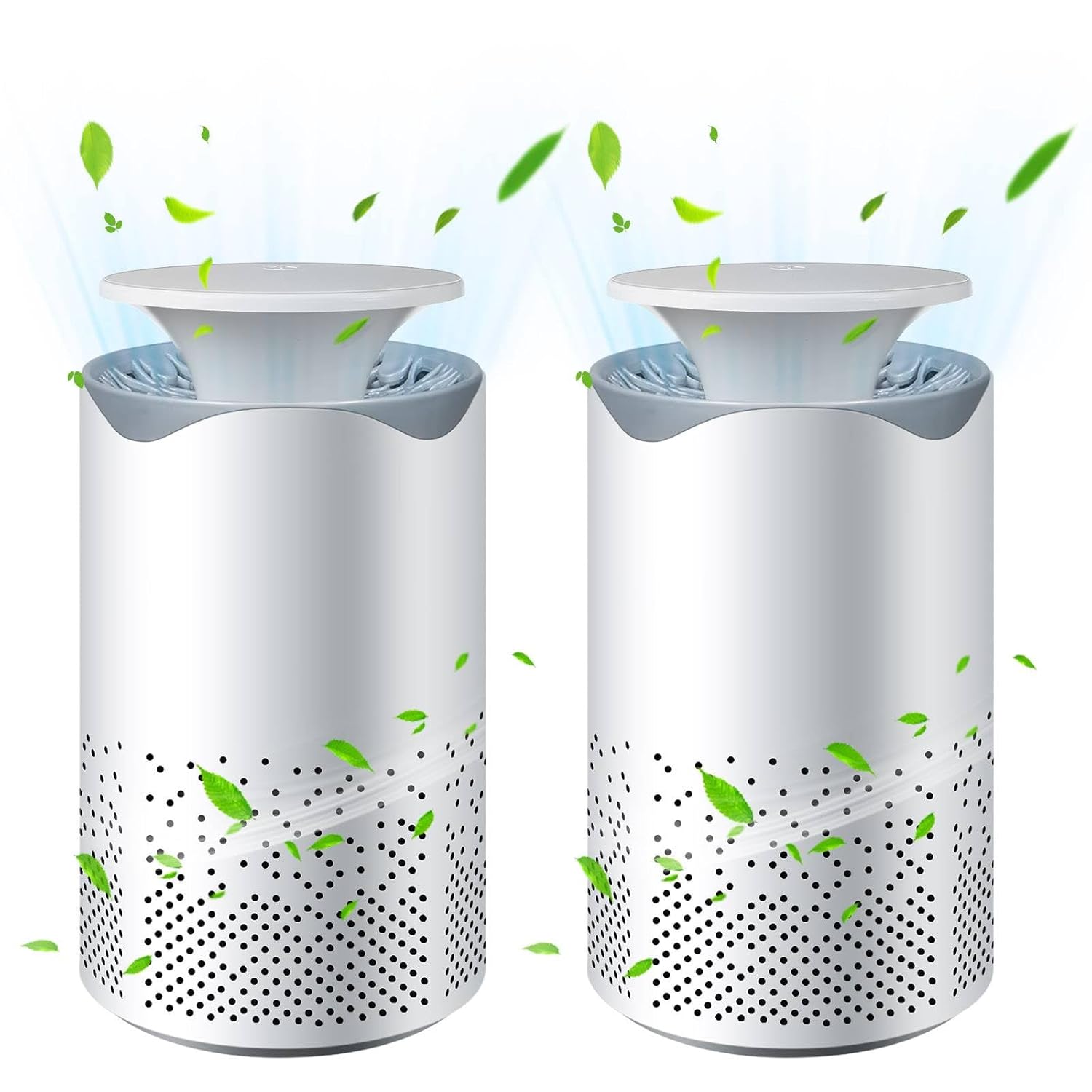 Air Purifiers for Bedroom H13 True Small Air Purifier for Home with USB Cable and Colorful Night Light