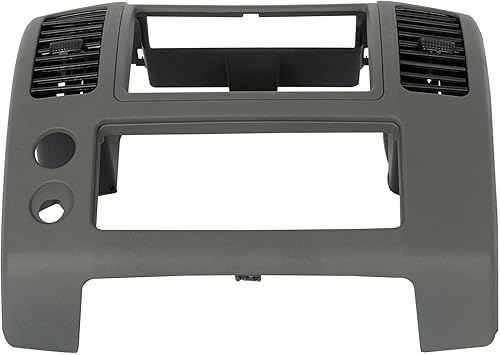 Miniatura 5 de JLEJIANI Compatible con 2006-2016 Front Center Dash Console Instrumento Tapa Bisel Gris, Fácil de Instalar, Devoluciones Gratis