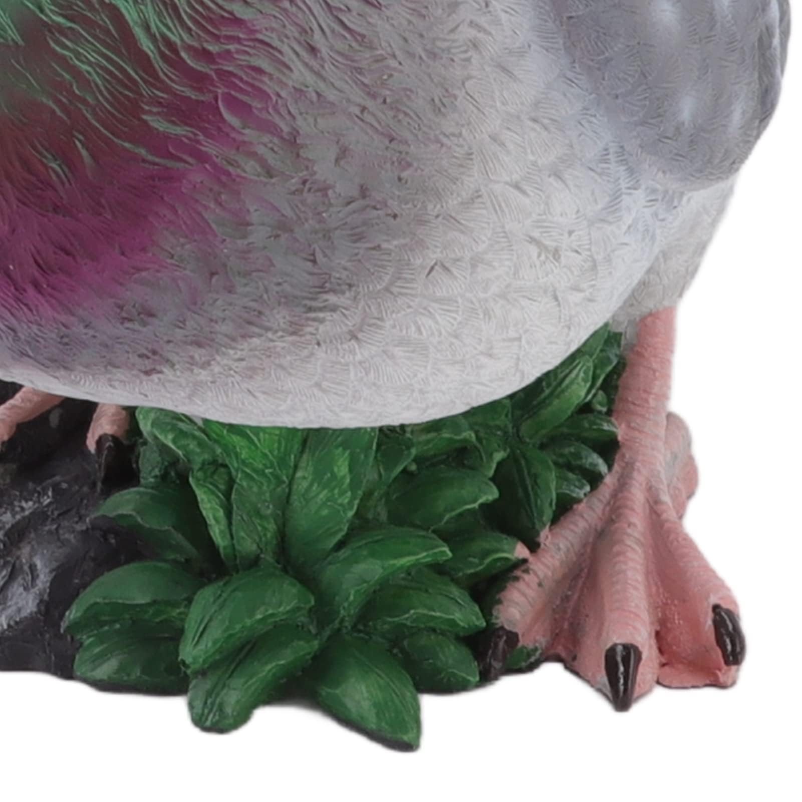 Gartendeko Taubenstatuen, Kunstharz, Vogelornamente, Taubenfigur, Tiergartenkunst for Gartenparty Geschenkidee für den Garten(Spread Wings 1)