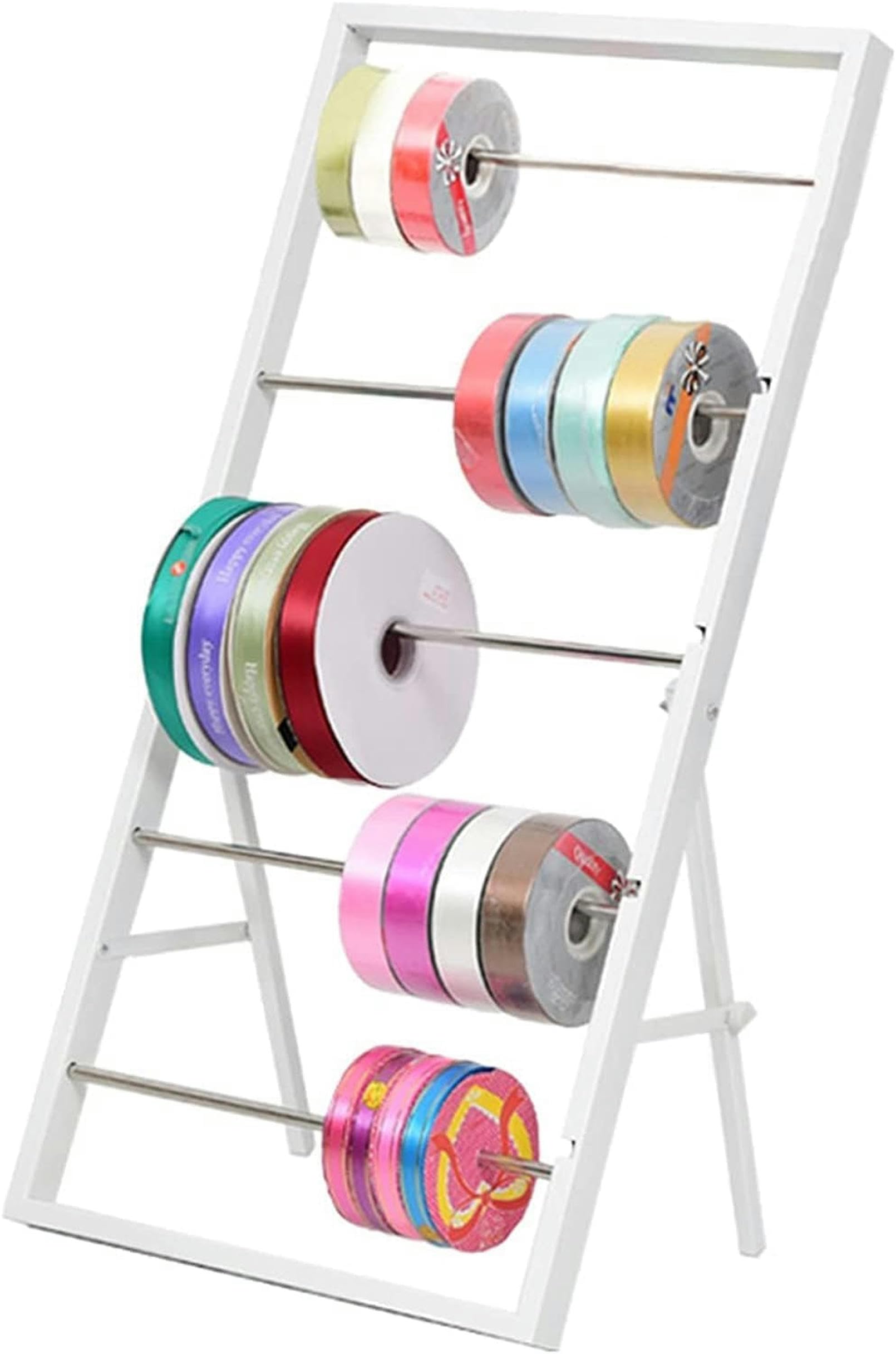 Support de ruban pour rangement de feuilles d'emballage de fleurs et table d'artisanat