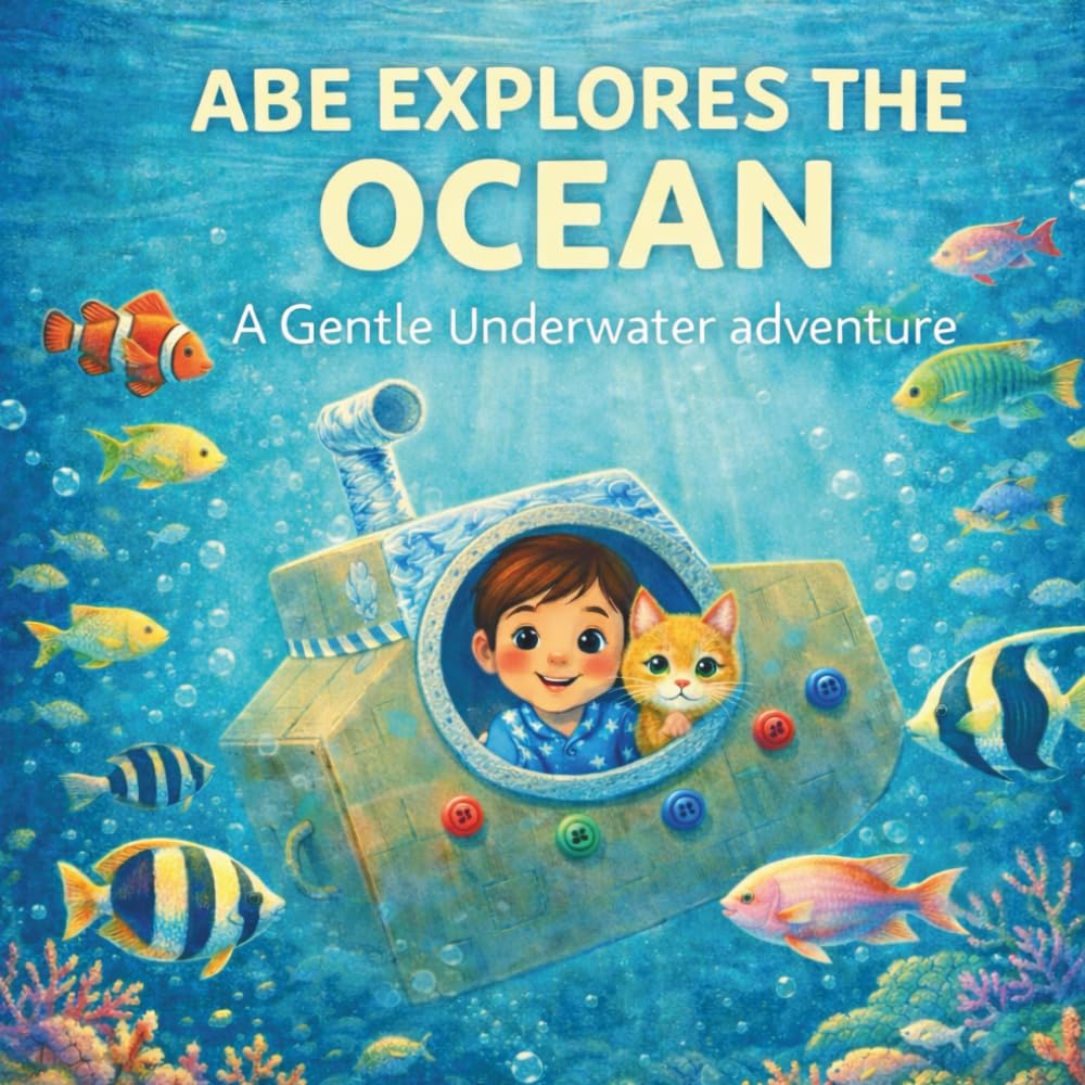 Abe Explores The Ocean: A Gentle underwater adventure (kids story books)
