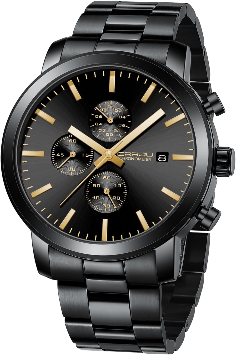 CRRJU Mens Stylish Casual Quartz Watches for Men Luxury