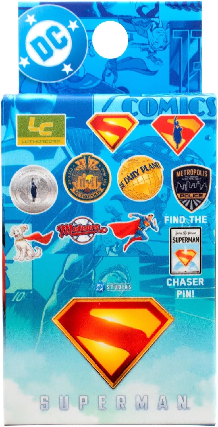 Superman Movie Blind Box Pin – Collectible Surprise Pin with Iconic Logos & Symbols Individual Collectible - Image 5