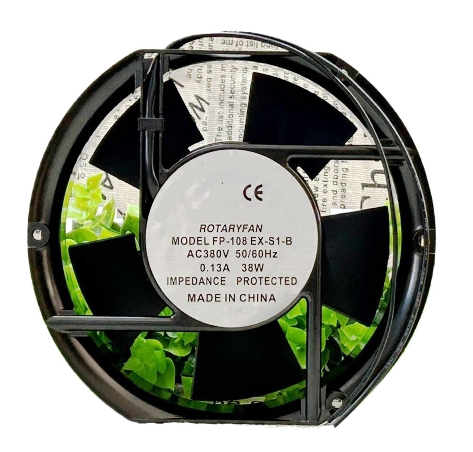 Lzikkgki One Color Cooling Fan 220V/240Vac 38W 0.22A Fp-108Ex-S1-B