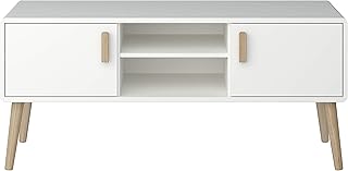 Steens Group Pavona Vitrina, MDF, Blanco, 125 x 56 x 40 cm
