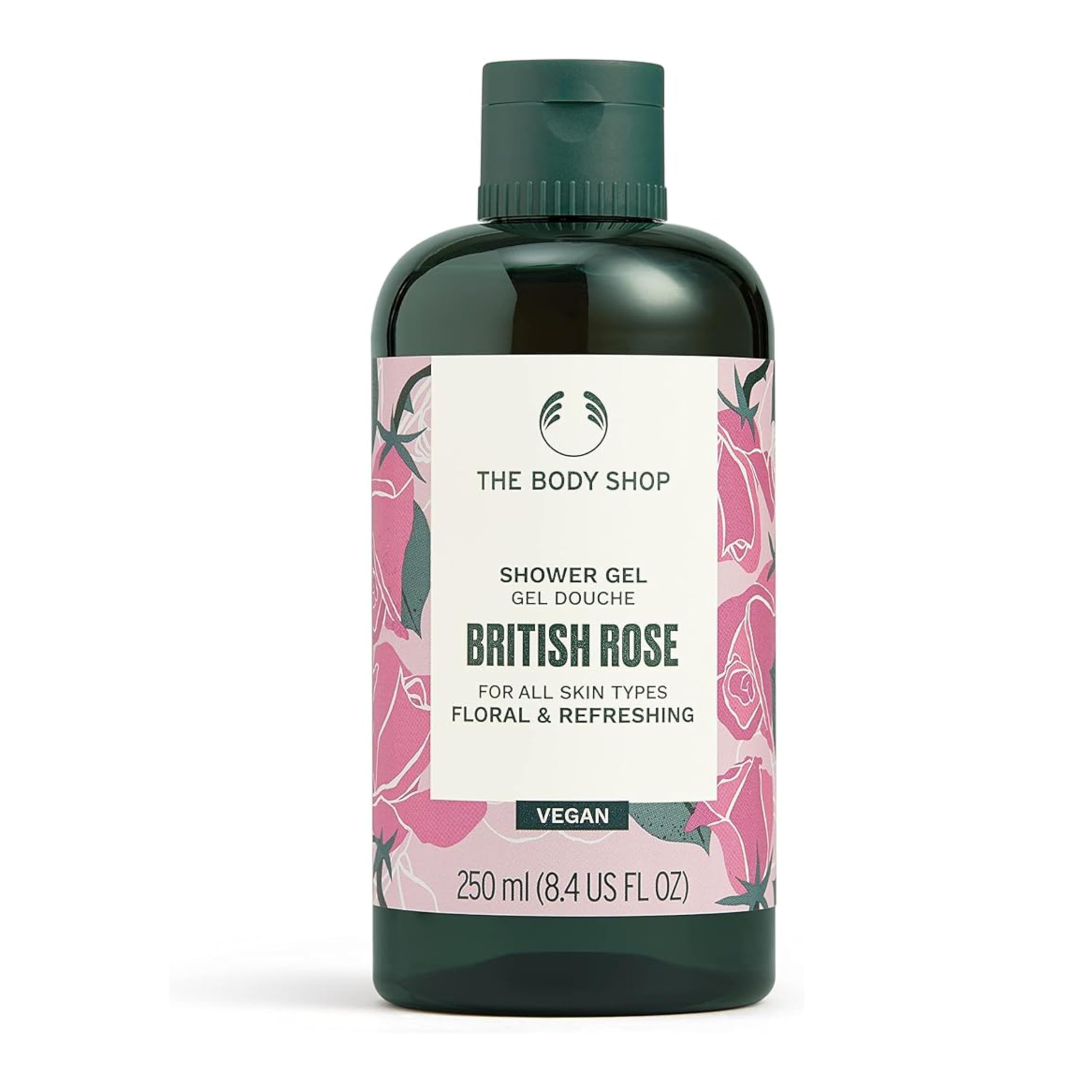 The Body Shop British Rose Shower Gel, 250ml