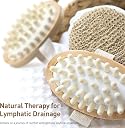 GIMGIK Natural Anti Cellulite Massager Body Brush Handheld Cellulite Reduction, Relive Tense Muscles Body Brush Muscle Relax Sauna Spa Head Scalp Massage Tool (Hand Brush) - 1 piece gallery image