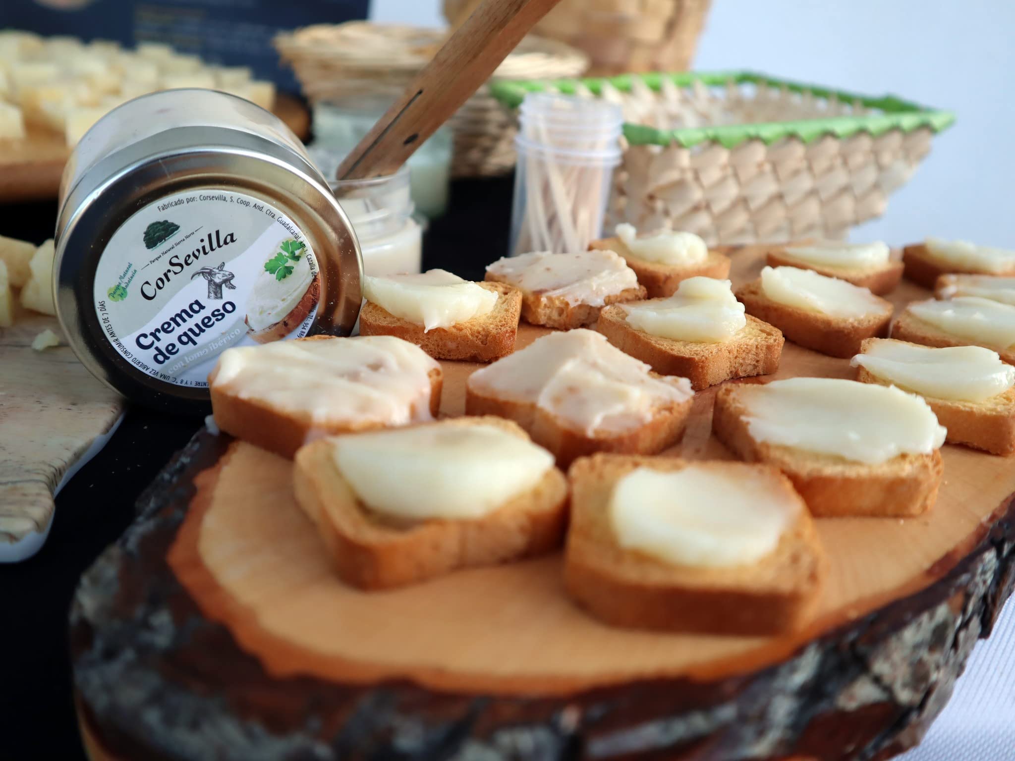 Corsevilla - Crema Queso Cabra Curado - Queso Untar - Lote Gourmet - Tradicional - Pasas - Lomo Iberico - Pack 3 unidades - 100 g unidad aprox - 300 g Pack aprox.
