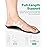 Walkhero Arch Support Inserts for Plantar Fasciitis and Flat Foot, Orthotic Insoles with Everyday Comfort and Support, Relieve Foot Pain and Fatigue (Mens 10-10 1/2 | Womens 12-12 1/2 Green)