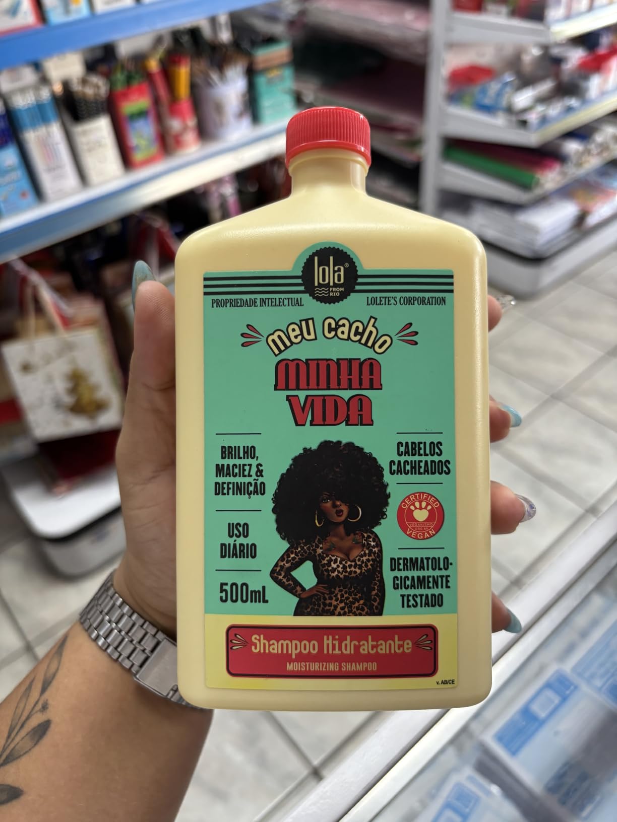 Meu Cacho Minha Vida Shampoo 500ml , Lola Cosmetics