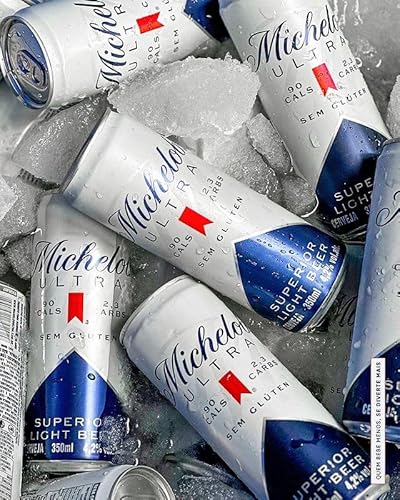 Cerveja Light Michelob Ultra 350ml contendo 8 latas