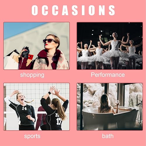 Miniatura 7 de Luter 40 cintas de peluca para pelucas de encaje, cinta adhesiva invisible de doble cara para pelucas, impermeable, curvada, peluca frontal curva,