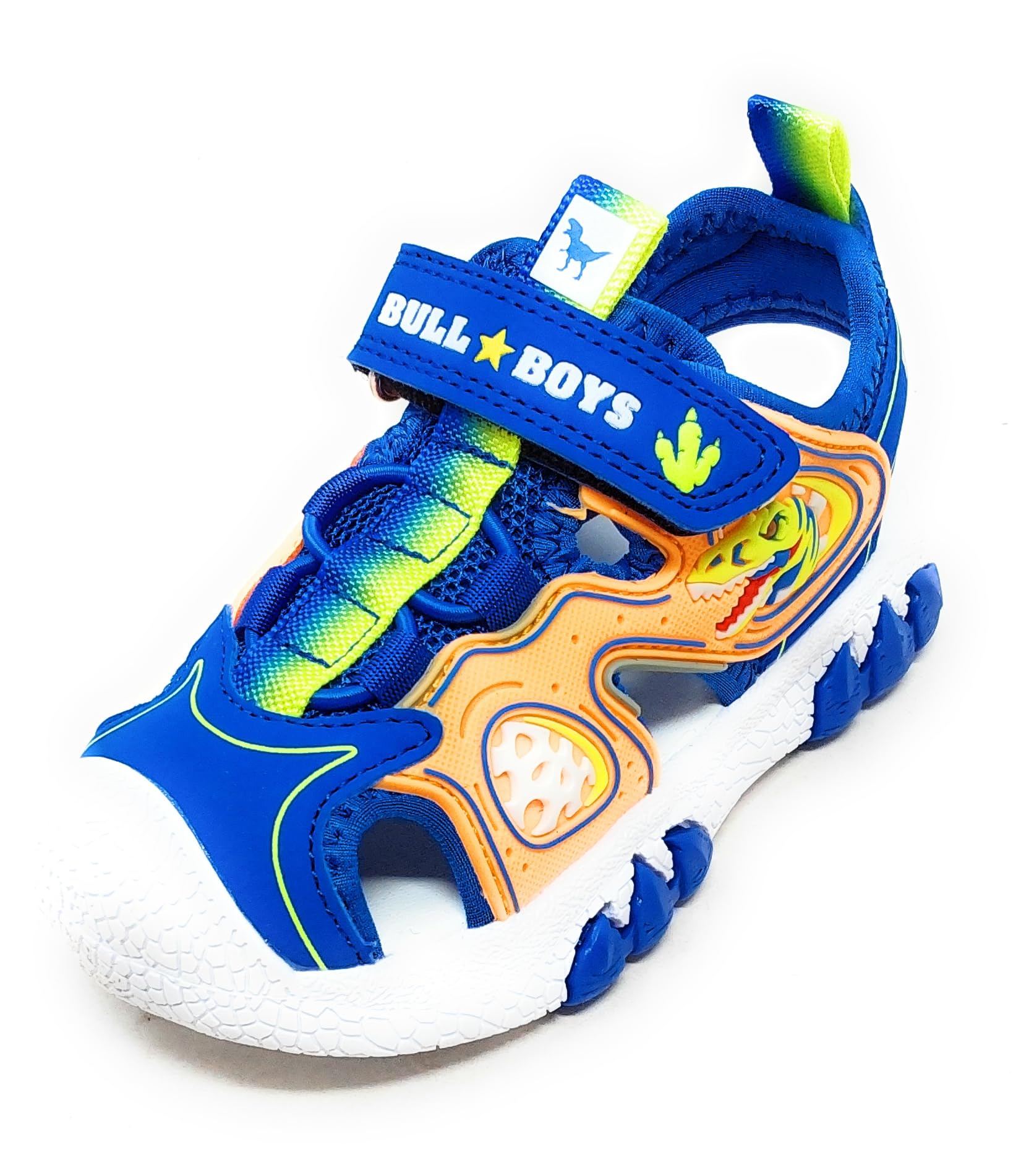 Bull Boys DNCL5191 Sandalo Sneakers in Mesh Azzurro con luci