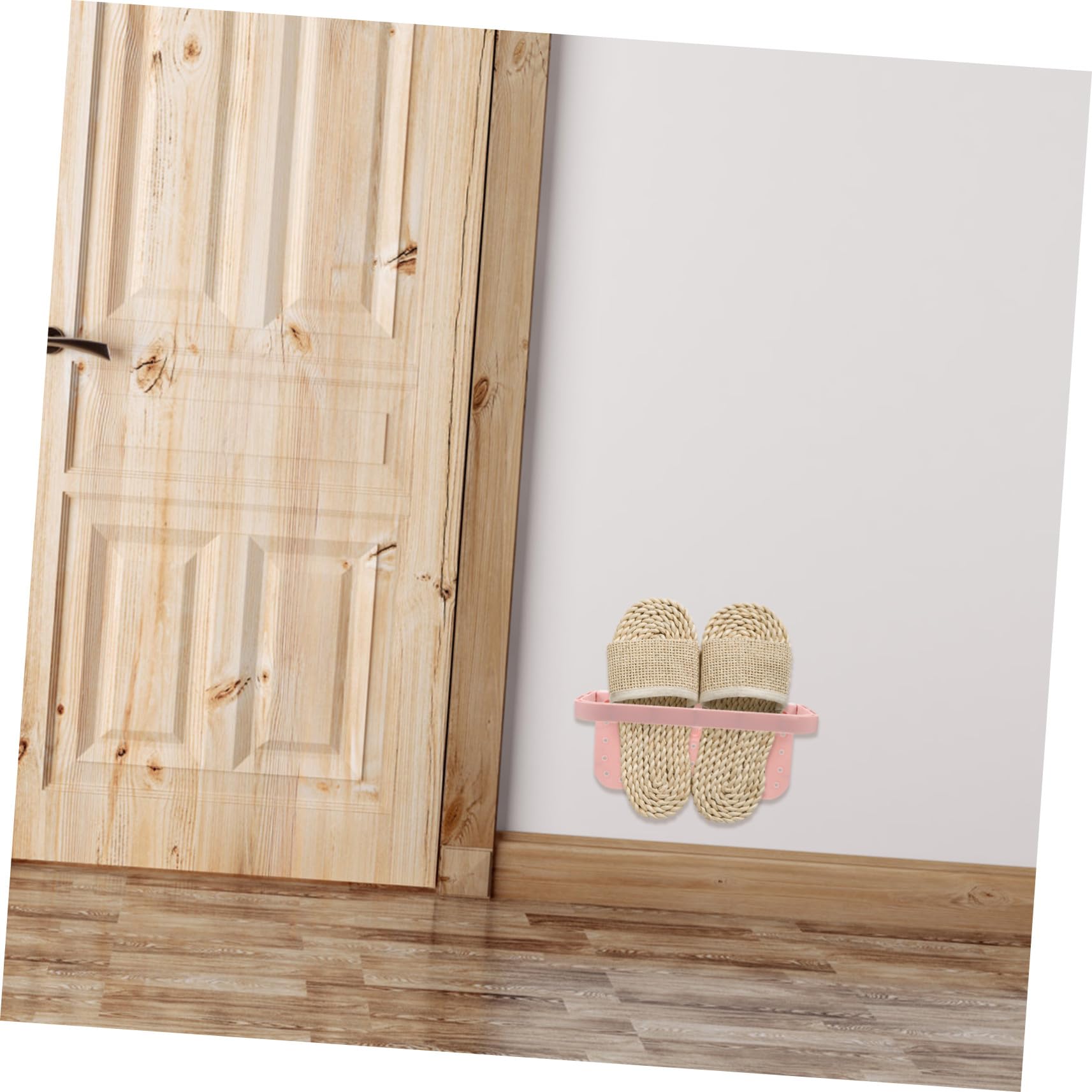 Cabilock Organisateur de Chaussures Pliable Mural 4 Pièces en Plastique pour Maison, Support Suspendu pour Sneakers et Chaussures D'garçon et Filles, Rangement Pratique et Gain de Place