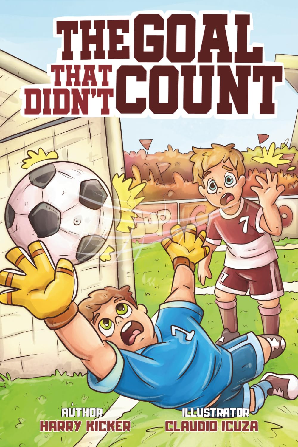 The Goal That Didn’t Count: Football Story Book About Honesty For Kids (Harry Kicker Series)