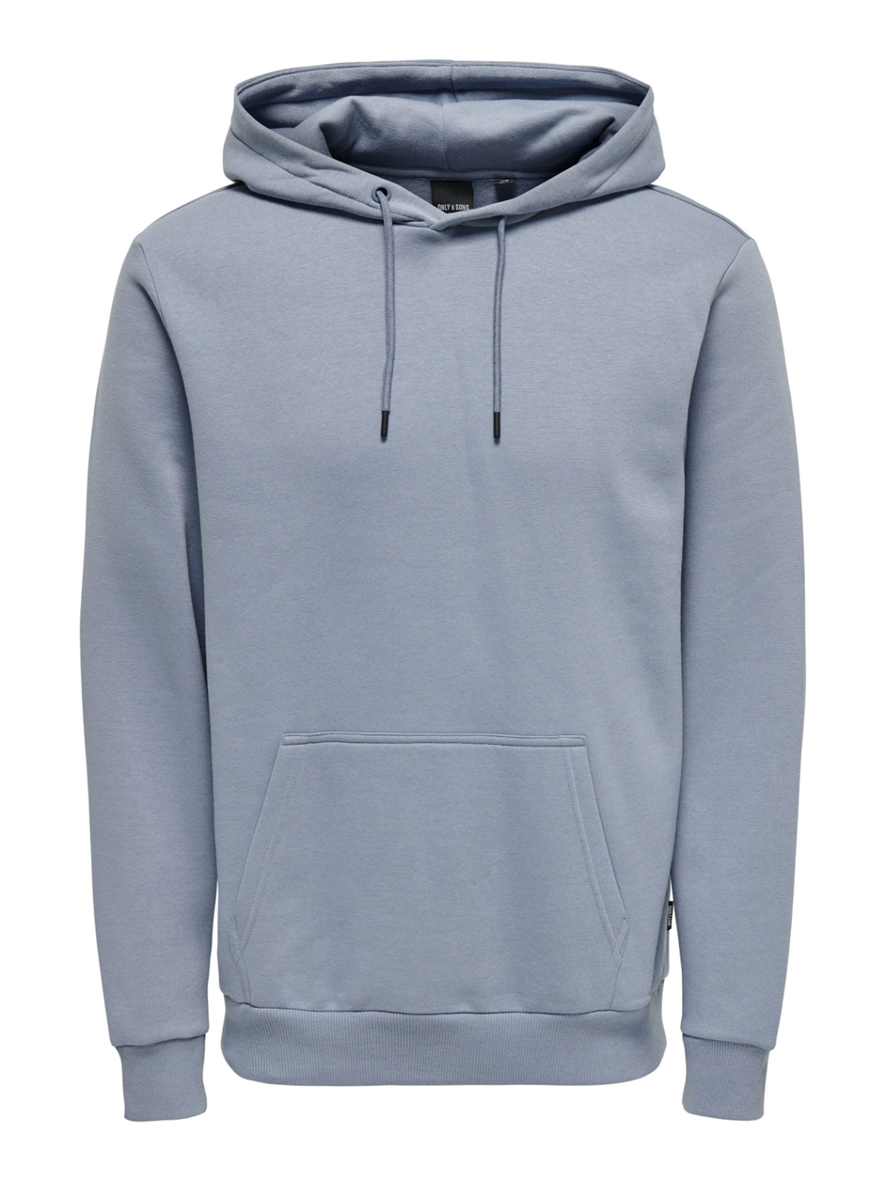 ONLY & SONS Men's Onsceres Noos Hoodie Hooded Sweatshirt, Flint Stone, XL