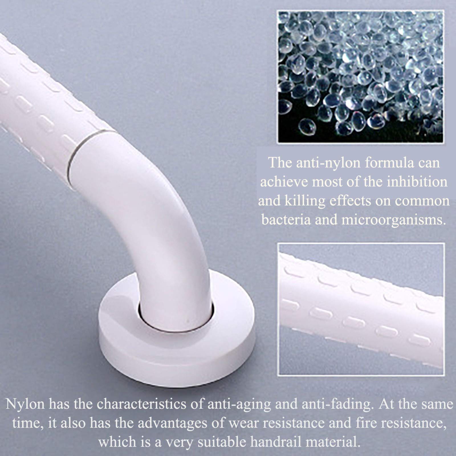 Asideros para discapacitados Barras de agarre para baño -Asideros de ducha para personas mayores Ayudas de baño - Asideros de baño Barras de agarre para ducha-Baño Asidero Pasamanos para discapacitad