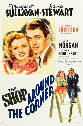 Miniatura 1 de Posterazzi The Shop Around The Corner L-R: Margaret Sullavan James Stewart Art 1940 - Póster impreso (11 x 17)