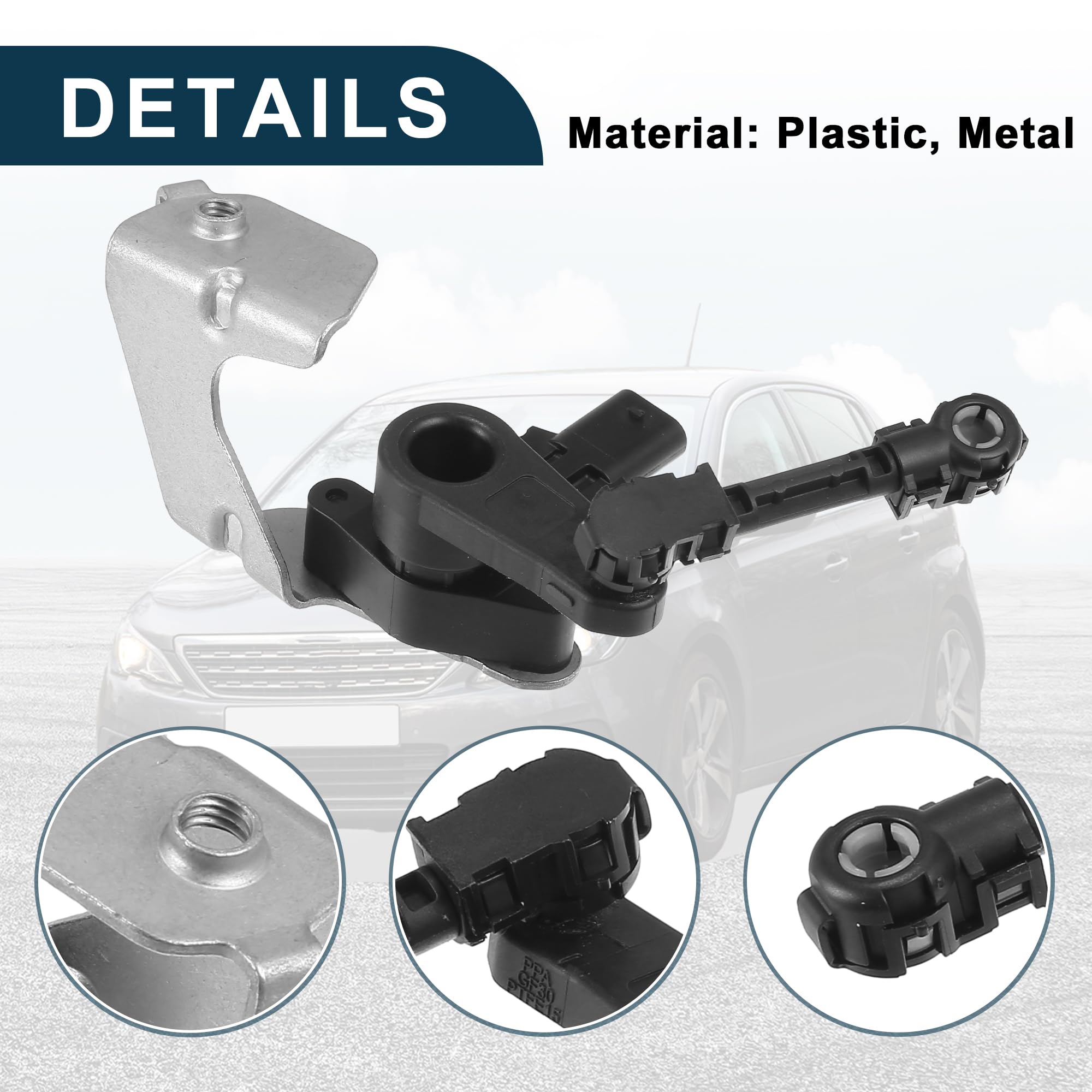 Sensor De Altura Suspensión Neumática Para Peugeot 308 13-20 1Pc