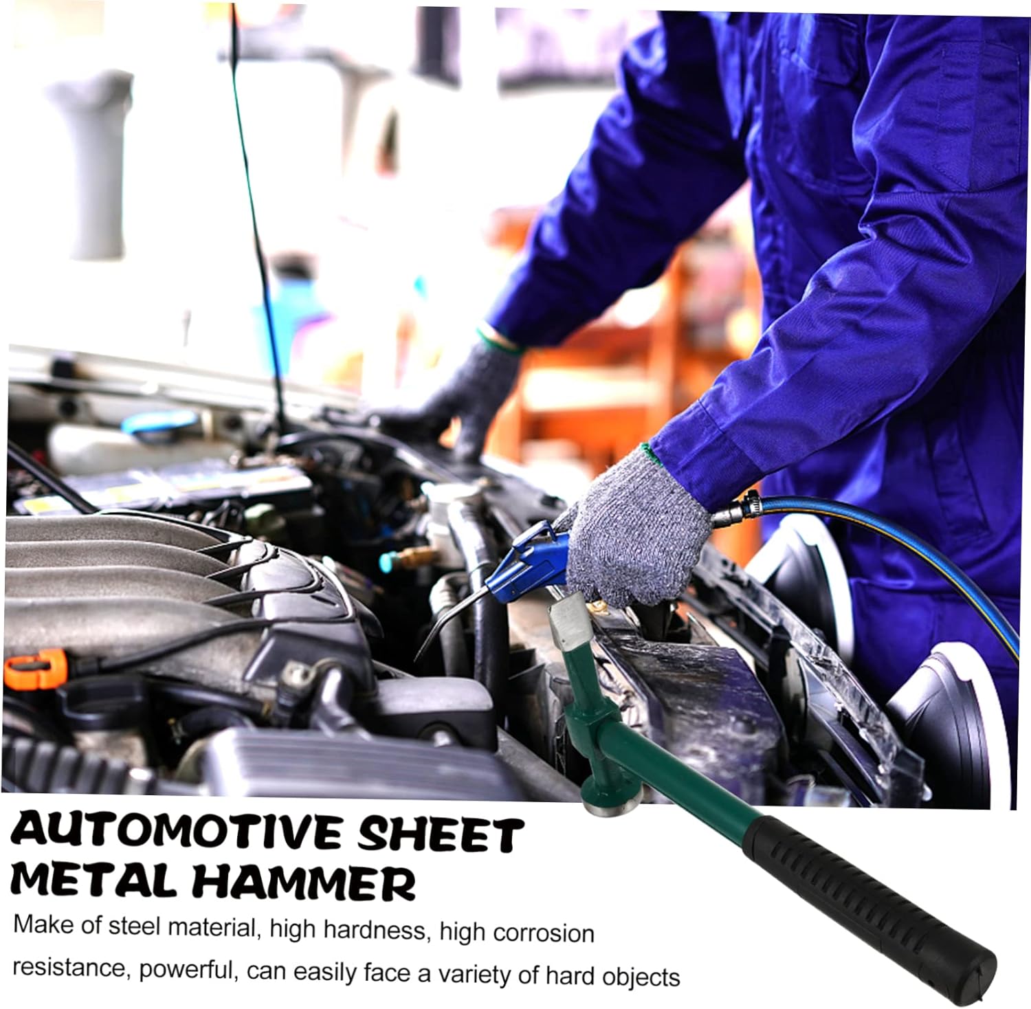 5pcs Hand Tool Hammer for Bodywork Ergonomic -resistant Auto Body Hammer for Automotive Dent Removal