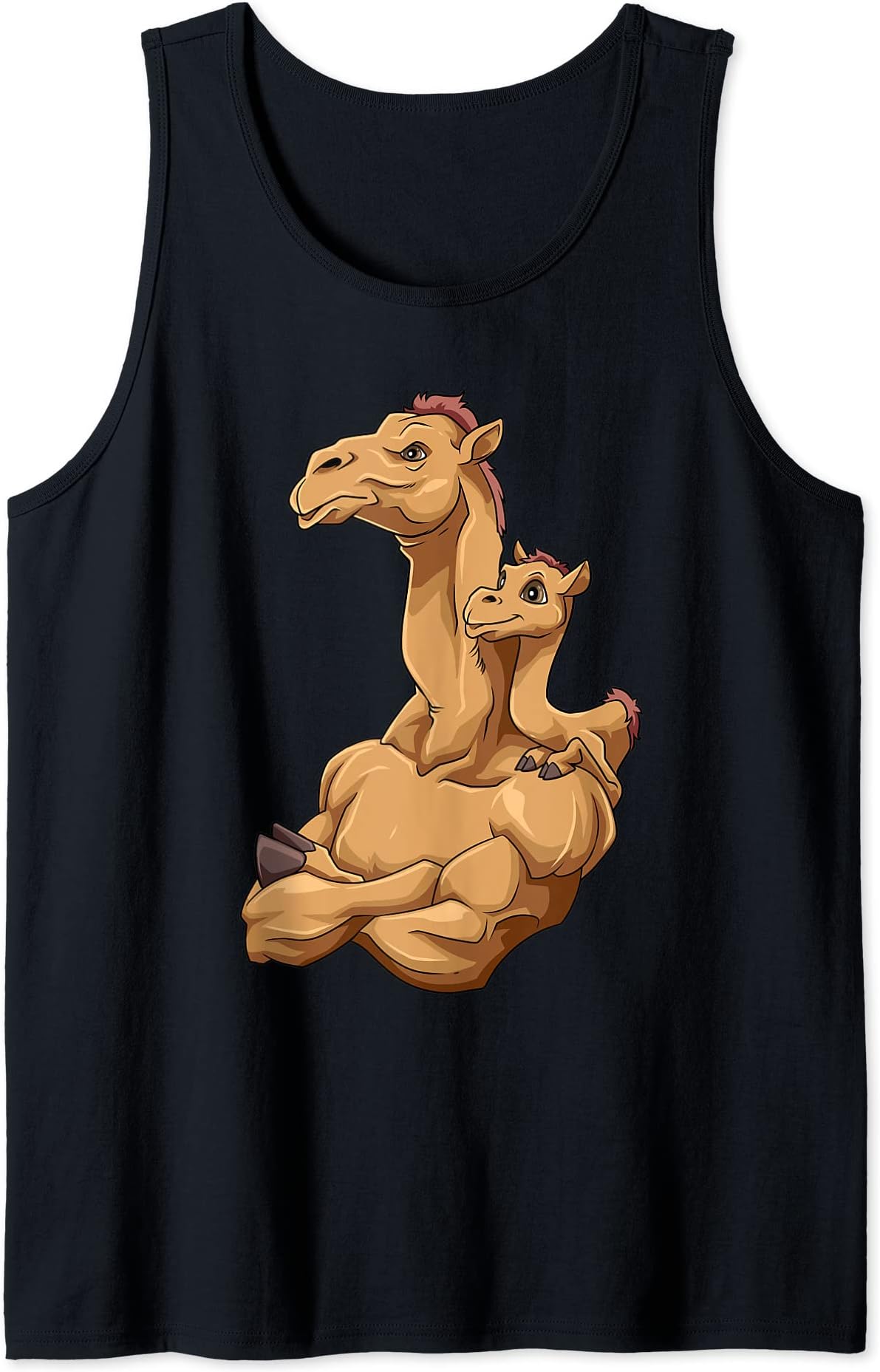 Strong Camel with Camel Kid Tank Top