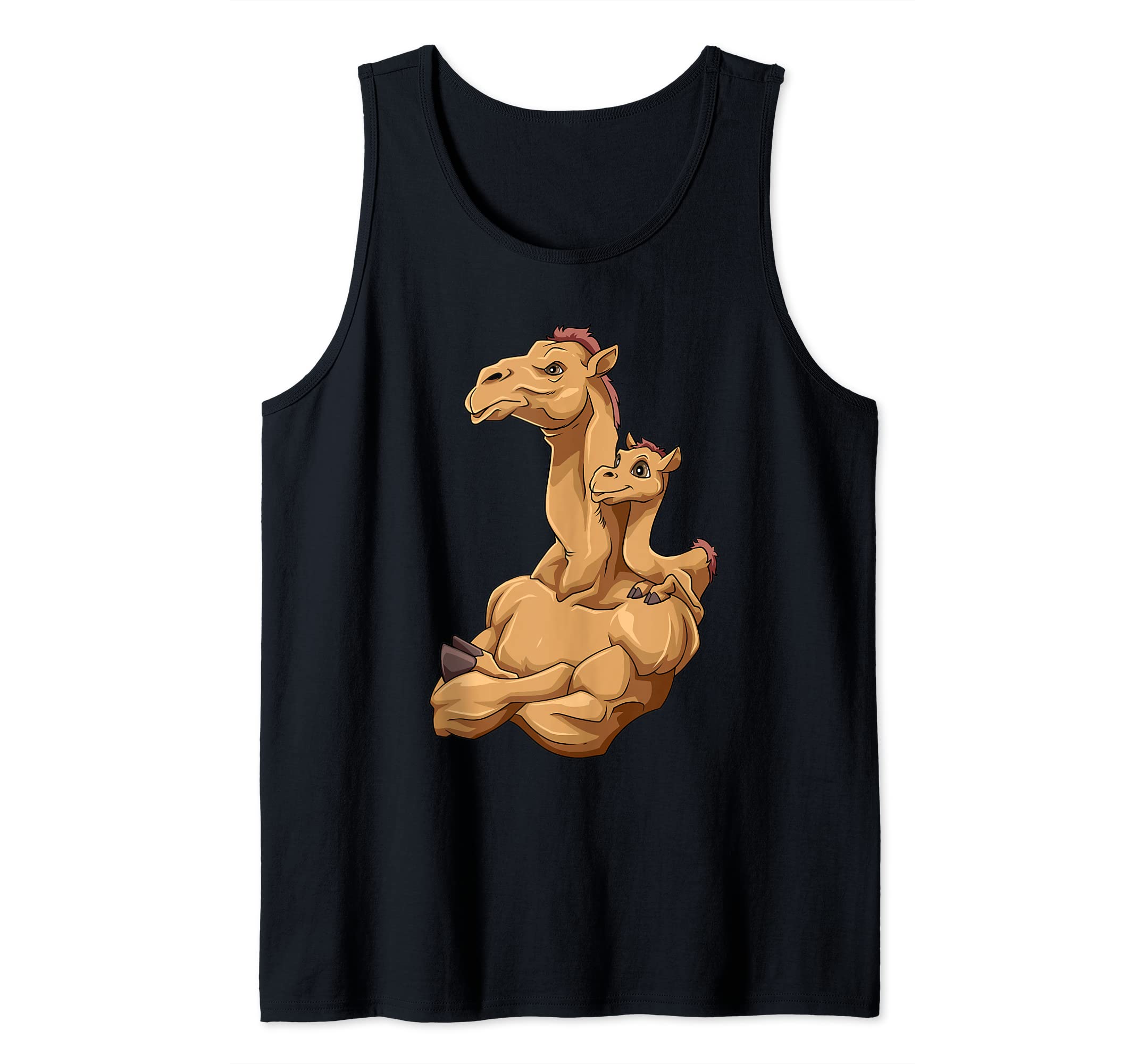 Strong Camel with Camel Kid Tank Top