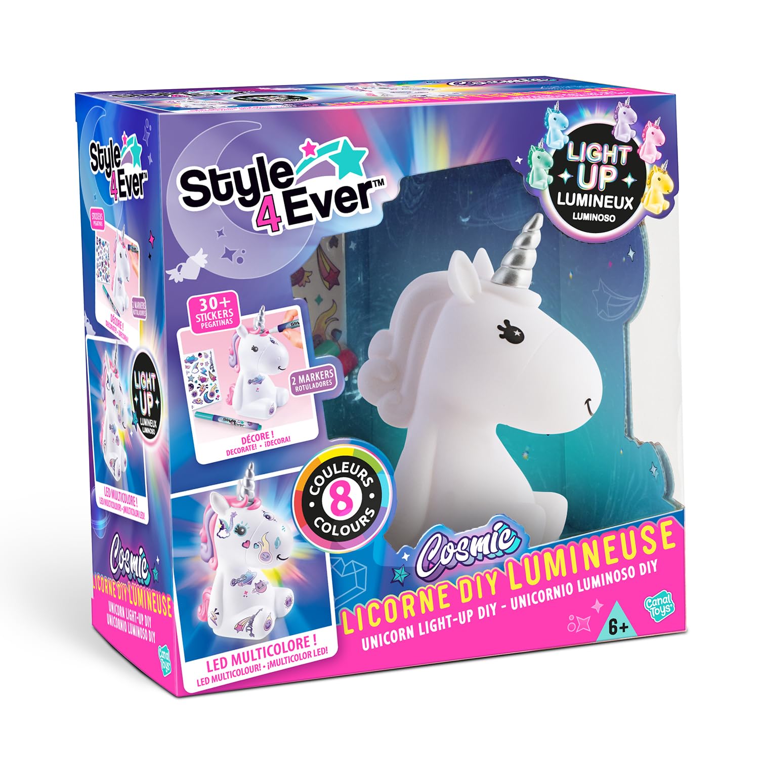 Kit De Terrario D-fantix Dinosaur Toys Con Luz Nocturna Led Para Niños Venta Internacional Mkp 17972667n3215