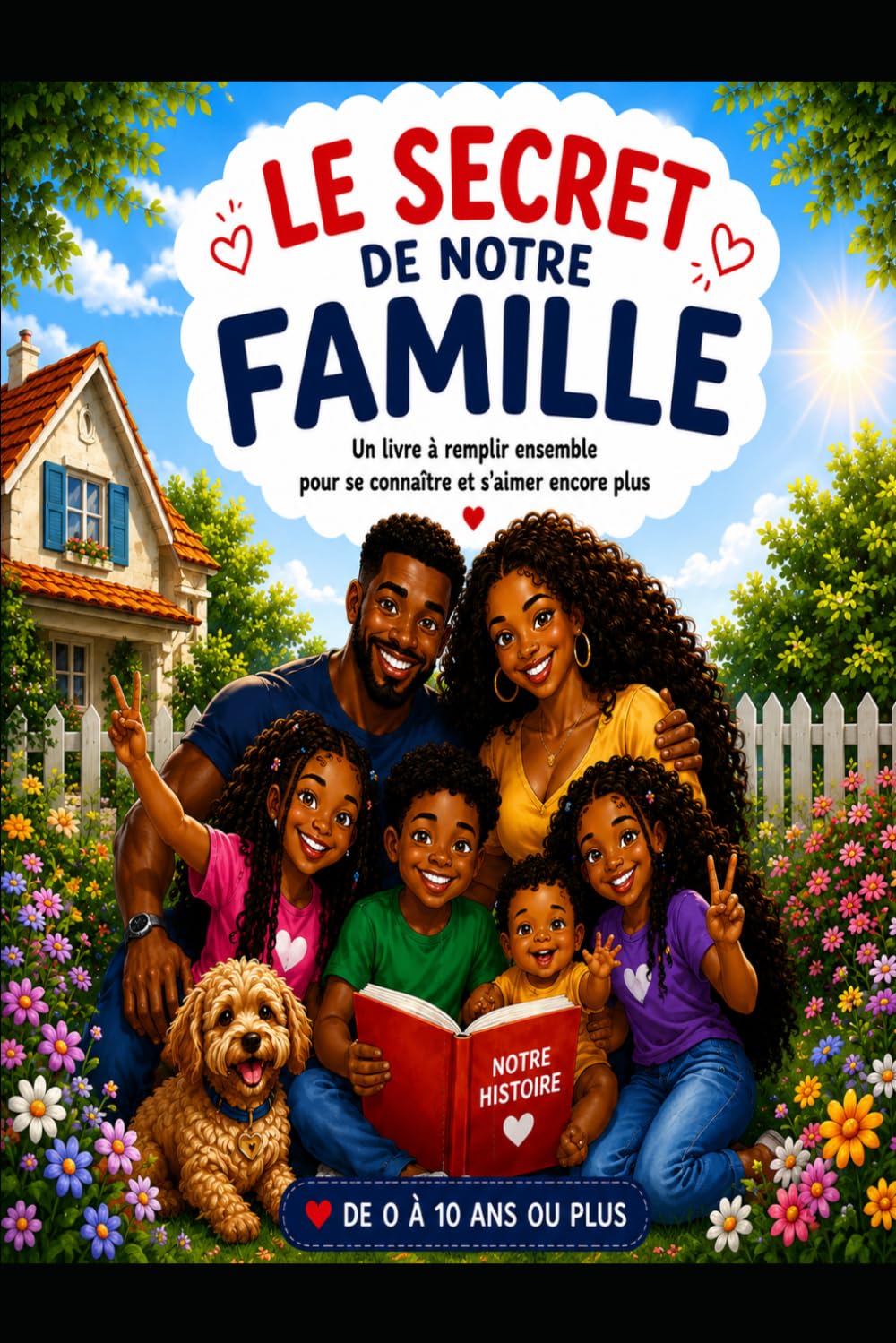 Le Secret de Notre Famille: Une histoire illustrée d’amour, de famille et de bonheur