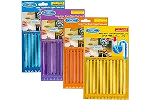 Drain Cleaner Sticks Keeps Drains and Pipes Clear and Free from Odor For Month