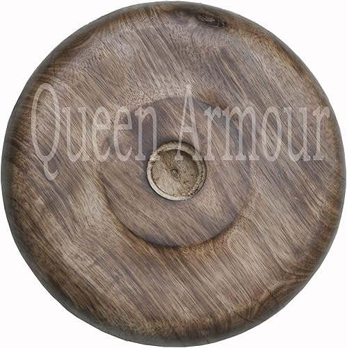 Miniatura 6 de Soporte de madera para casco medieval Soporte de madera plegable para casco Soporte de máscara Soporte de máscara de sombrero Soporte de sombrero